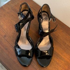 Sofft patent heels - Sz 8.5